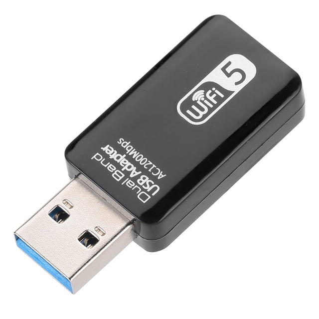 Ac1200mbps Adapter Usb3.0 Wifi Adapter Wireless Wifi Card Computer Accessories Dual Band USB Adapter WIFI5 AC1200Mbps 2.4GHz 5.8GHz Wireless Card USB3.0 Interface