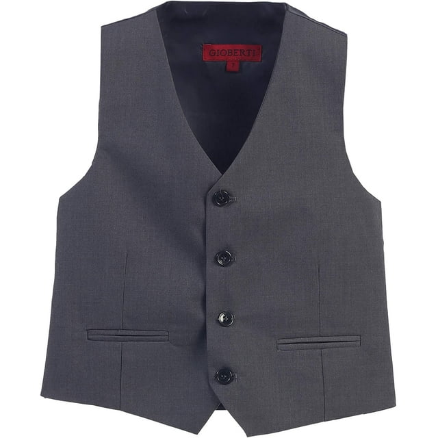 Gioberti Boys 4 Button Formal Suit Vest