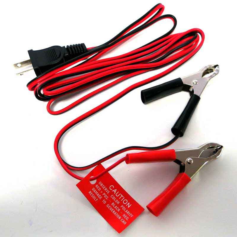 Generac 065787 Portable Generator Battery Charger Cable