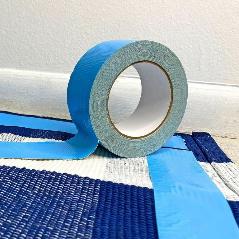 XFasten Carpet Tape Double Sided - Heavy Duty 2” x 20 yds Gentle on Surface  Double Sided Carpet Tape for Area Rugs Over Carpet for Hardwood Floors