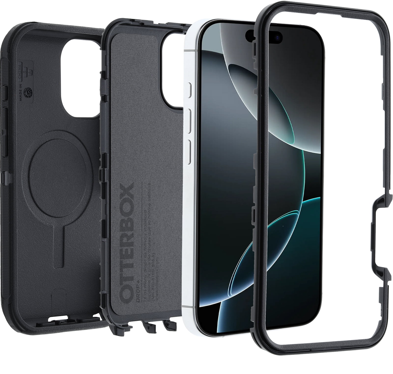 OtterBox Defender Series Pro Case for MagSafe for iPhone 16 Pro - Black