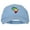 Sky Blue, variant on Rasta Africa Map Embroidered Low Profile Cotton Cap - Putty OSFM