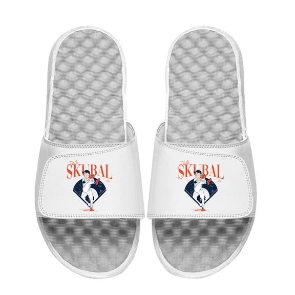Youth ISlide Tarik Skubal Detroit Tigers Player Caricature Slide Sandals