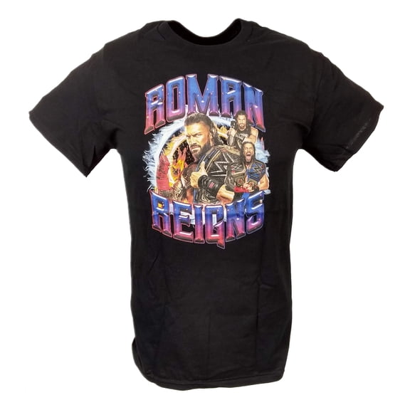 Roman Reigns Total Dominance Mens Black T-shirt
