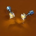 thumbnail image 4 of Augper LED Diamond Luminous Earrings Cool Colorful Flashing Earrings With LED Lights, 4 of 8