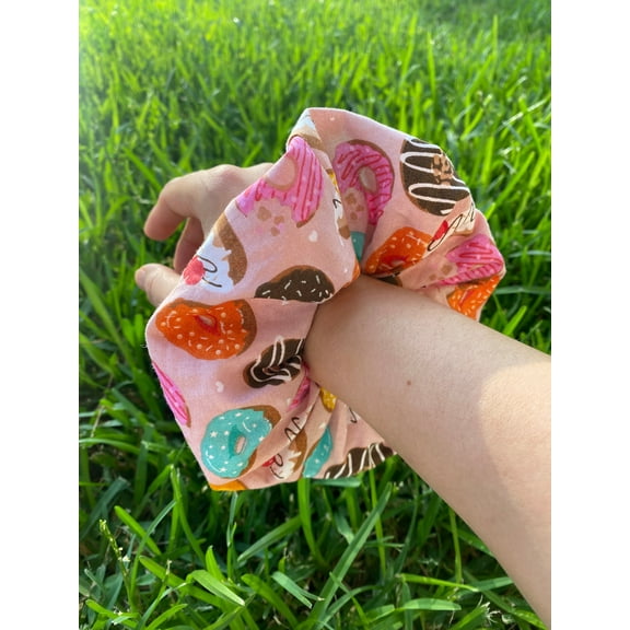 Donut Scrunchie Donut Hair Tie Ponytail Holder