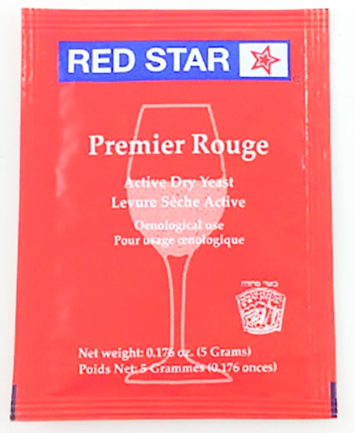 Red Star Premier Rouge Wine Yeast - 12 Pack