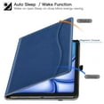 thumbnail image 6 of RTB-ZtotopCases 12.9" Premium PU Leather Tablet Case, Blue, 6 of 7