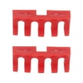 thumbnail image 1 of 2PCS Badminton Stringing Racquet Load Spreader Embedded High Pounds Racket Load Adapter Protector Stringing Tool Red, 1 of 14