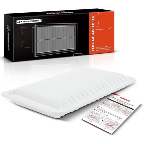 A-Premium Engine Air Filter Compatible with Toyota & Lexus - Camry (02-06), Camry Hybrid (07-11), Highlander (01-13), Sienna (04-10), Solara (04-08), ES300 (02-03), ES330 (04-06), RX350 - # CA9360
