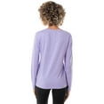 thumbnail image 3 of Athletic Works Women Active Moisture Wicking Long Sleeve T-Shirt, XS-XXXL, 3 of 4