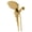 Brushed Gold, variant on Moen 220C5 Verso 2.5 GPM Multi Function Shower Head - Chrome