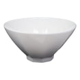 thumbnail image 2 of Contemporary Trapezoid White Porcelain Large Ramen Pho Soup Bowls 44oz Set Of 4, 2 of 4