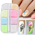 thumbnail image 4 of Riforla Luminous Neon Nail Powder Glow in The Dark Luminous Pigment Body Paint Nail Powder, 4 of 5