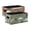 Winding Roads White Flowers Scattered, variant on 2 Pack Living Room Bed Room Felt Storage Baskets Boxes Foldable Organizer With Handles Winding Roads white Flowers Scattered