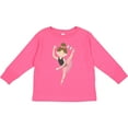 thumbnail image 3 of Inktastic Ballet Dancer for Little Girls Girls Long Sleeve Toddler T-Shirt, 3 of 5