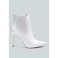 thumbnail image 2 of MOLINA High Heeled Chelsea Boot In White, 2 of 6