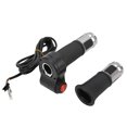 thumbnail image 4 of Bike Throttle Handle, Automatic Identification Linear Hall Twist Throttle Grips 5 Wires  for Electric Bike Gold,Silver,Blue,Red, 4 of 7