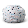 thumbnail image 1 of Big Joe Fuf Medium Shredded Foam Beanbag Chair w/ Removable Cover, Terrazzo, 1 of 6