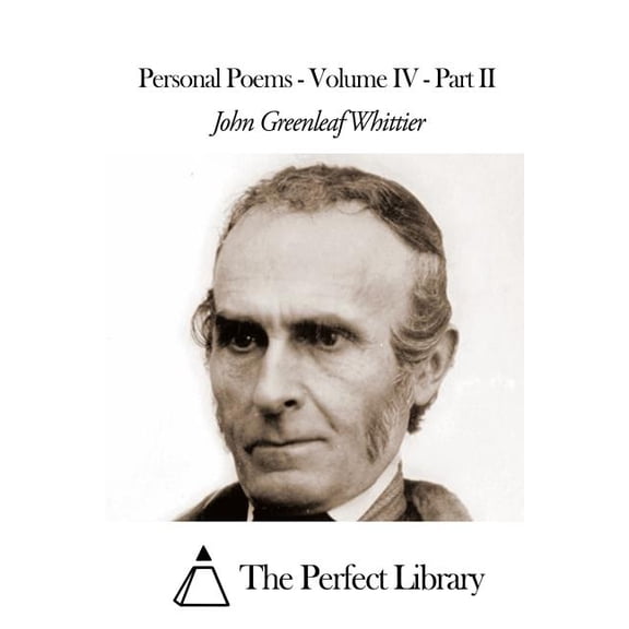Personal Poems - Volume IV - Part II (Paperback)