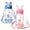 Bear, variant on Topekada 2 Pack 20oz Kids Water Drinking Bottle - BPA Free, Auto Push Button, Chug Lid, Carry Loop Lightweight, Spill-Proof Water Bottle with Cute Design For Girls & Boys