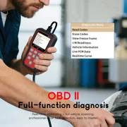 OBD2 Scanner Car Code Reader, Check Engine Fault Automotive Diagnostic Tool