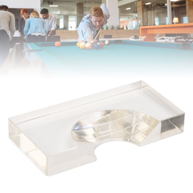 Soporte Para Bolas De Billar, Acrílico Transparente, Fácil De Limpiar, Localizador De Billar Resistente Al Desgaste, Ligero Para Palos De Billar