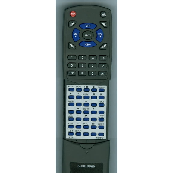 Replacement Remote for MAGNADYNE RC6050, RTRC6050, LS6050DVD