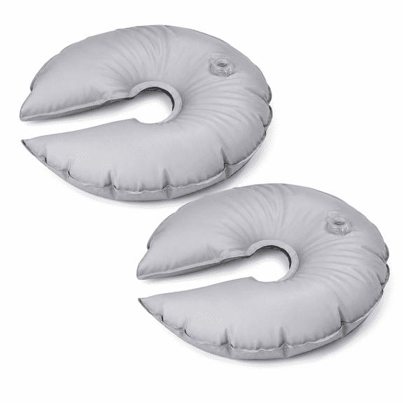 Water Anchor Weight Bags 2 Pack, Fillable Sand or Water Base Stabilizer for Canopy Tent, Umbrella and Outdoor Shelter, Portable Heavy Duty Holder, Grey
