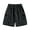 Black, variant on Men's Cargo Summer Casual Comfortable Drawstring Pocket Elastic Waist Shorts Coffee