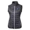 thumbnail image 2 of Women's Cutter & Buck Black Fresno State Bulldogs Camouflage Vault Rainier PrimaLoft Eco Full-Zip Vest, 2 of 3