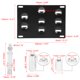 thumbnail image 2 of Coche Delantero Parachoques Remolque Gancho Licencia Placa Soporte, 2 of 7