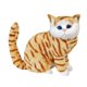 thumbnail image 4 of Figura de gato realista figura de gato foto de juguete, lindo animal relleno de réplica de mascotas para el hogar, coche, sala de estar Estilo D, 4 of 8