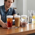 thumbnail image 1 of FOLOYORI 100Ud Tapas Desechables Para Vasos Protección Antipolvo Para Bebidas, 1 of 6