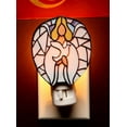 thumbnail image 3 of Cosmos Gifts 10506 Mosaic Glass Angel Nightlight, 3-1/2-Inch, 3 of 3