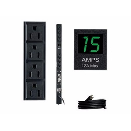 - Tripp Lite Single-Phase Metered PDU - vertical rackmount - power distribution unit - 1.44 kW