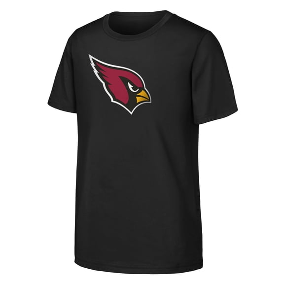 Youth Outerstuff Black Arizona Cardinals Primary Logo T-Shirt