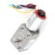 thumbnail image 3 of Motor de 12 V CC motor de reducción de motor con engranaje helicoidal alto de 12 V CC con codificador autoblocante Srong [10 RPM] ANGGREK  Otros, 3 of 8
