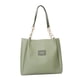 thumbnail image 1 of Bolso de mano para mujer, bolso de hombro, bolso de compras con cremallera de gran capacidad a la moda. Verde, 1 of 9