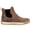 EARTH BROWN, variant on Men's Waterproof Leather Ankle Deck Boot, Earth Brown, Size 11(M)