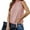 Pink, variant on QUINDOS Tank Tops for Women under $5 Summer Black Basic Fashion Solid Vest Round-Neck Loose Sleeveless T-shirt Pullover Tops Womens Camisoles Plus Size