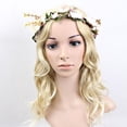 thumbnail image 4 of Wedding Bridal Headdress Head band Wreath Colorful Floral Hair Garland Decor Macarena Guirnalda de la flor de la venda, 4 of 8