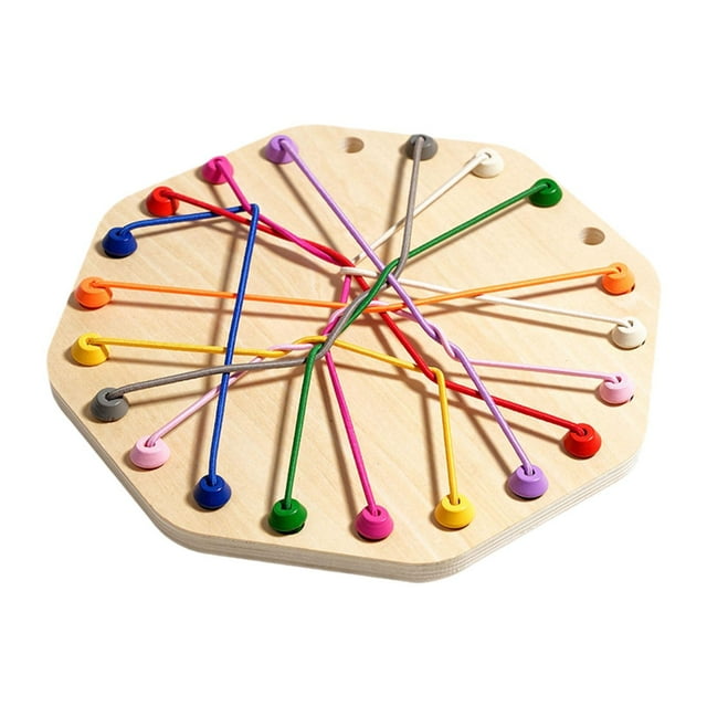 Siruishop Rope Untangle Toy Desktop Toy Rope Puzzle Toy for Boys Girls Adults Toddlers Shape