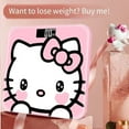 thumbnail image 3 of Kawaii Hello Kitty Smart Bluetooth Body Fat Scale Precise Electronic Scale Rechargeable Home Use Fitness Healthy Fat Scale, 3 of 17