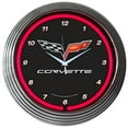 thumbnail image 1 of Neonetics Cars and Motorcycles Corvette C6 Neon Wall Clock, 15-Inch, 1 of 1