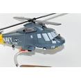 thumbnail image 5 of HSL-34 Green Checkers SH-2F Seasprite Model, Kaman, Mahogany, 1/30th (16") Scale, Navy, 5 of 7