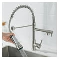 thumbnail image 2 of Spring Pull Down Kitchen Sink Faucet, 360 Degree Rotation Stream Sprayer Nozzle Kitchen Sink, Hot Cold Taps Hot & Cold Water Mixer ,Easy to Install, 2 of 7