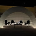 thumbnail image 5 of Striking Inflatable Igloo Dome Tent with Led Strips & Big Opening Outdoor Portable Nightclub Disco Igloo Party Wedding House White Oxford Air Marquee for Events (19.7Ft 6m D), 5 of 6