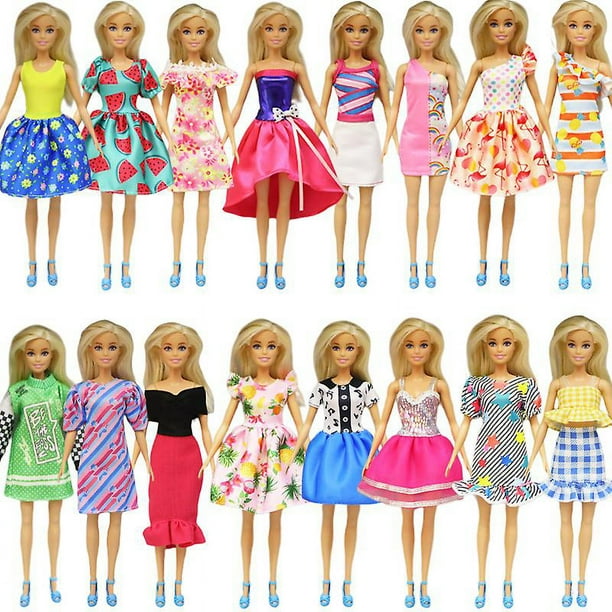 44 Vêtements & Accessoires Poupée 11.5" - Robes, Chaussures, Bijoux, Aléatoire