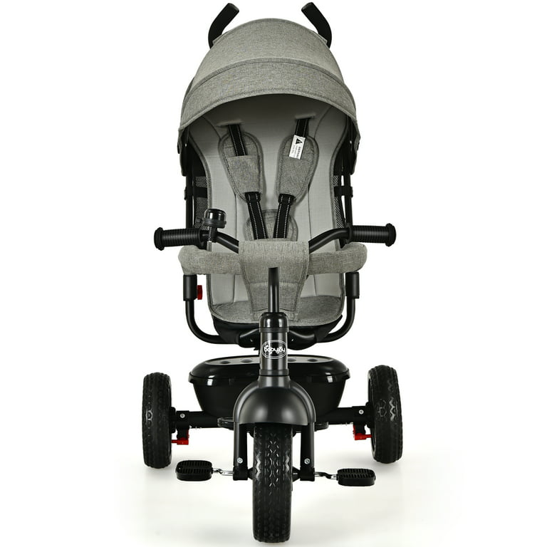 Kinderkraft SPINSTEP Tricycle 5 in 1 Color Grey